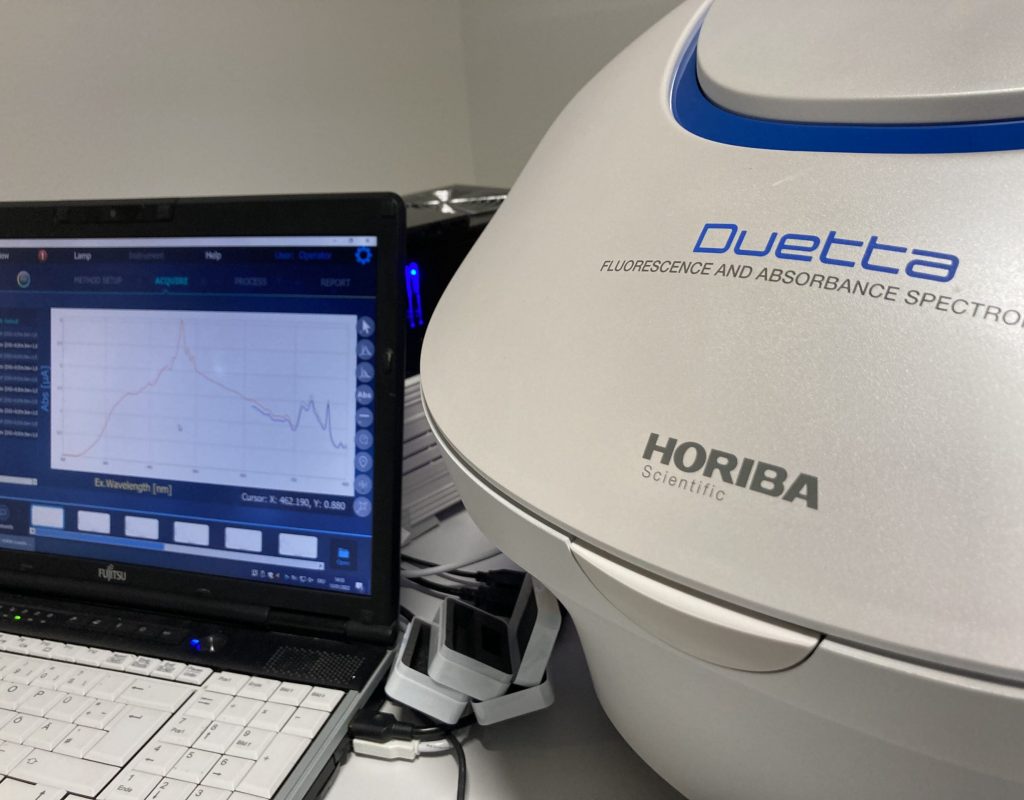 Horiba® Duetta™ Fluorescence and Absorbance Spectrometer